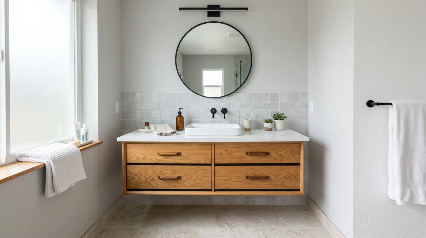 Wall-Mounted Vanities
