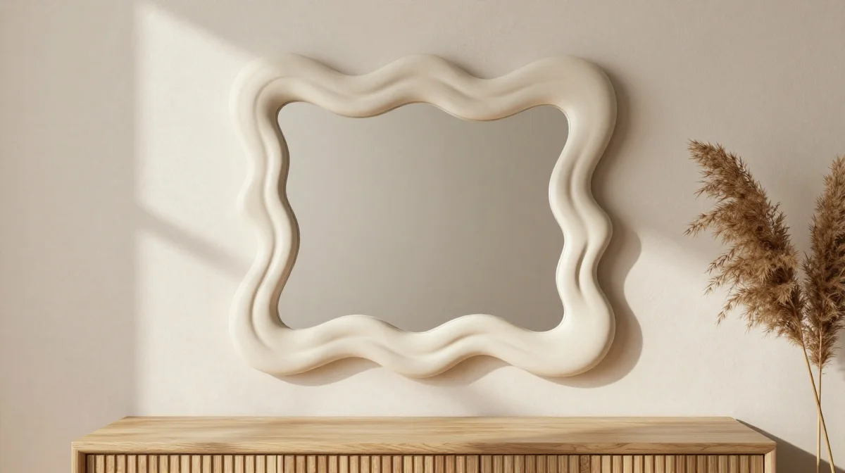 Wavy Mirror Frame