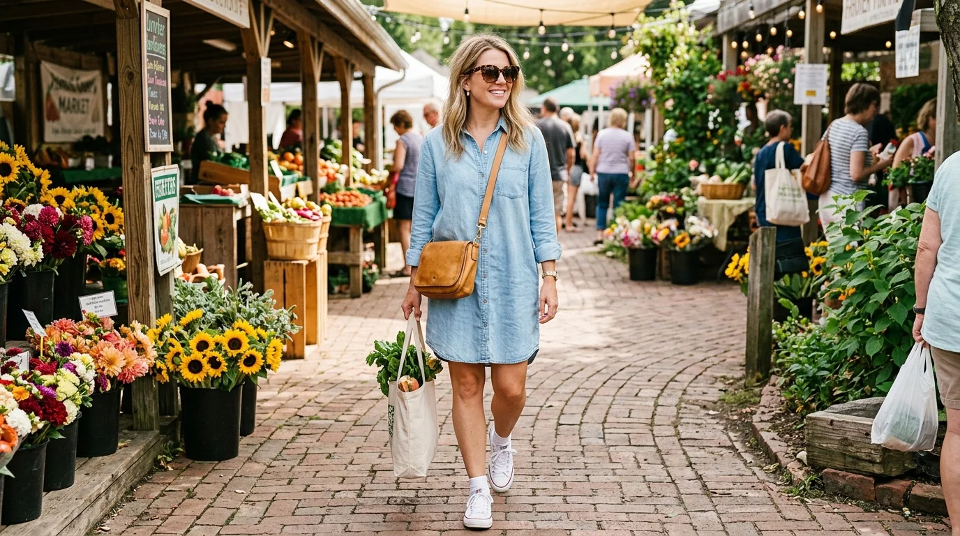 Weekend Denim Dress