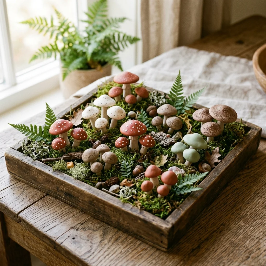 Whimsical Mushroom Set