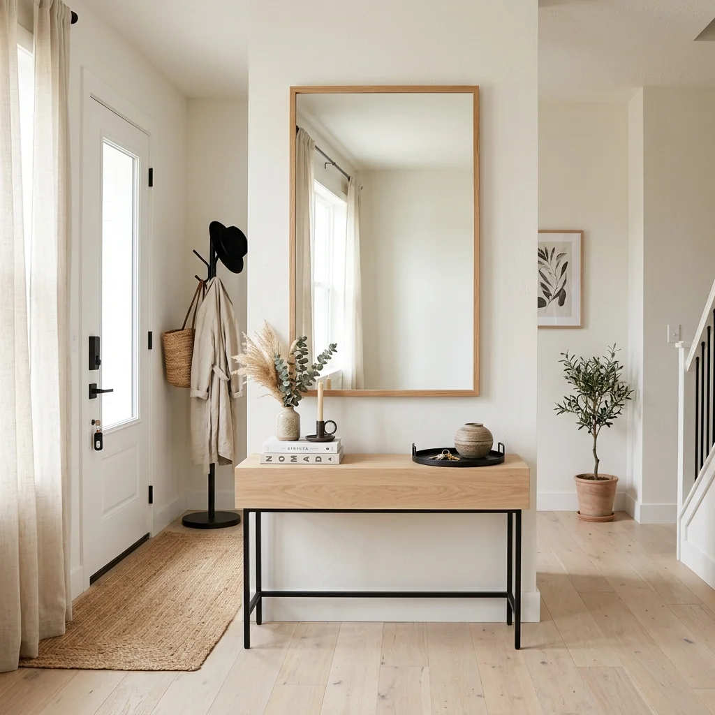 Wood Frame Mirror