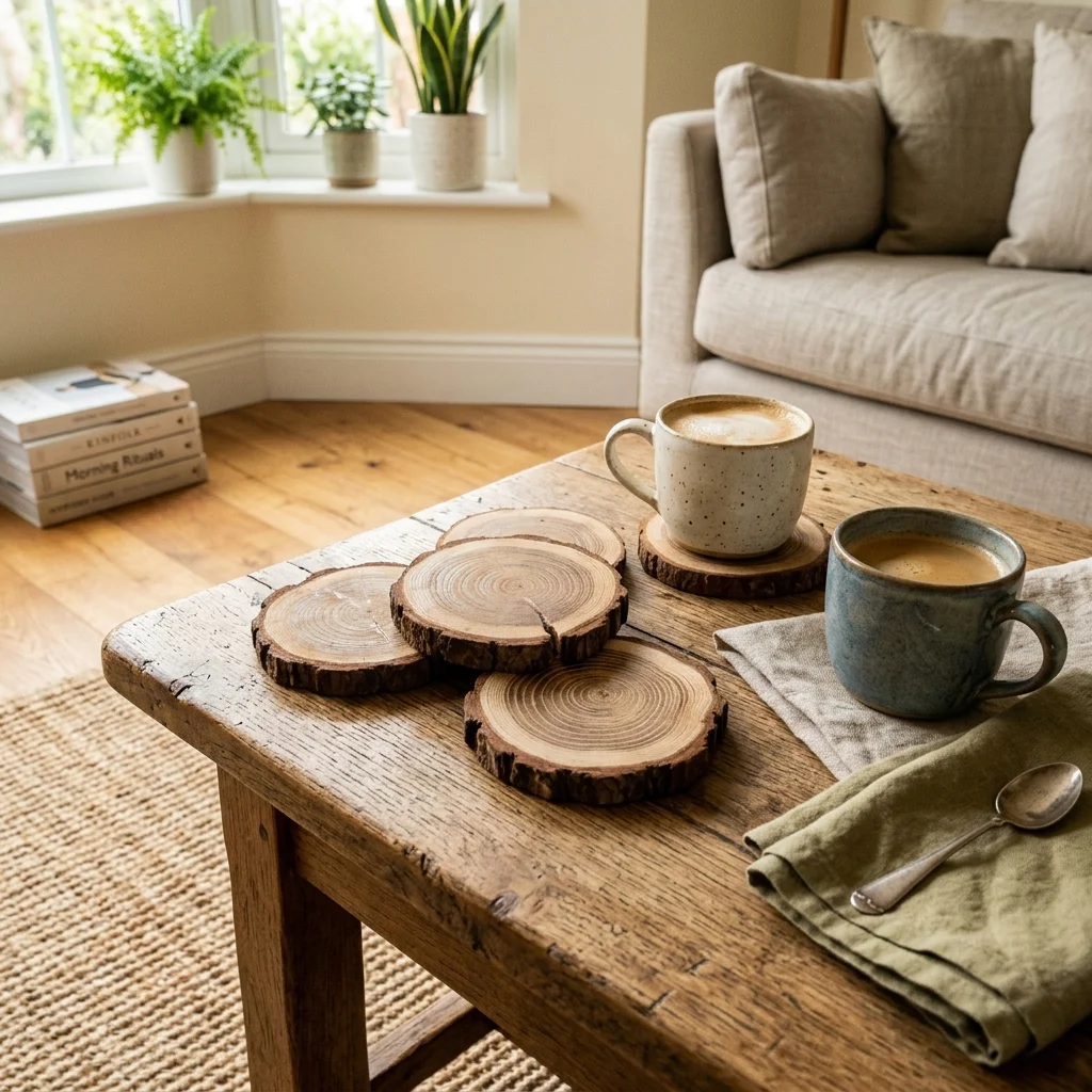 Wood Slice Coasters