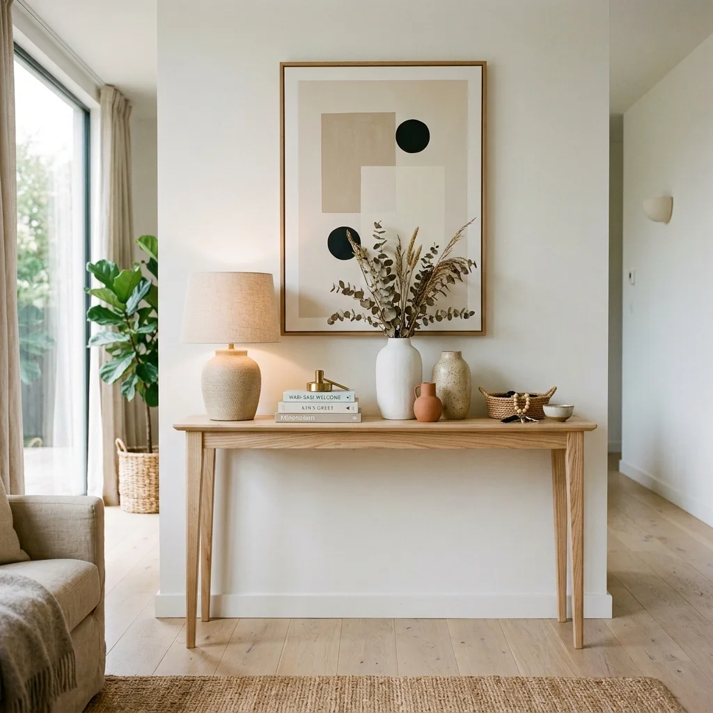 Wooden Console Table