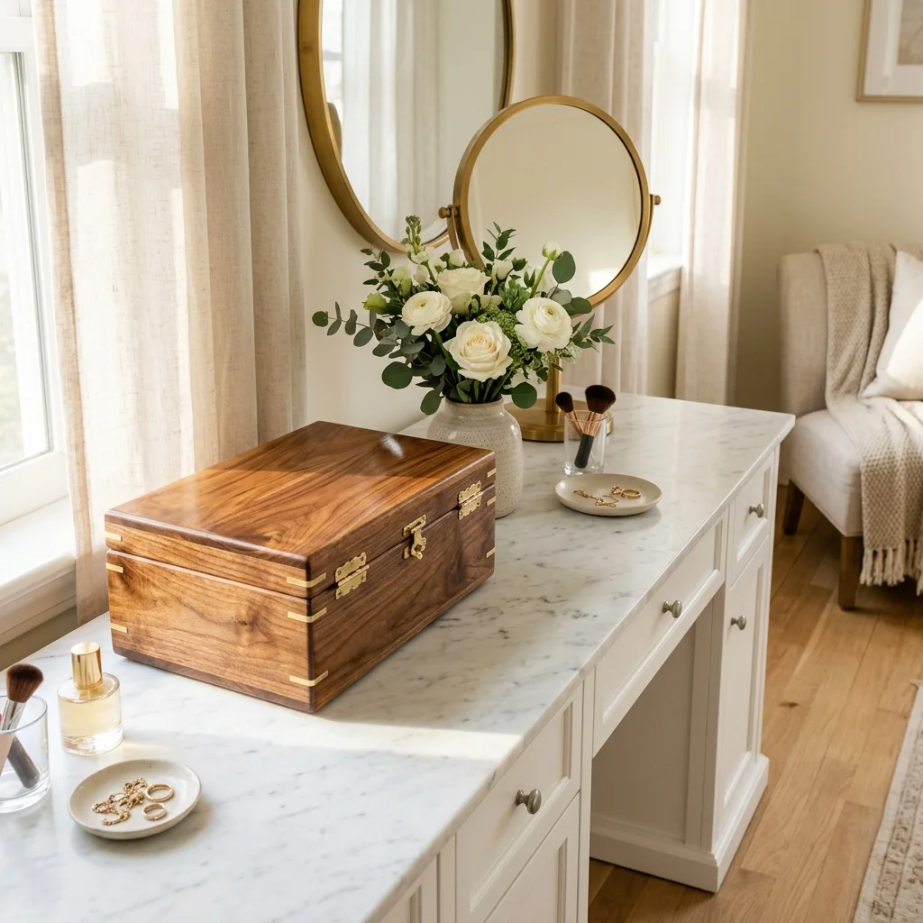 Wooden Jewelry Box