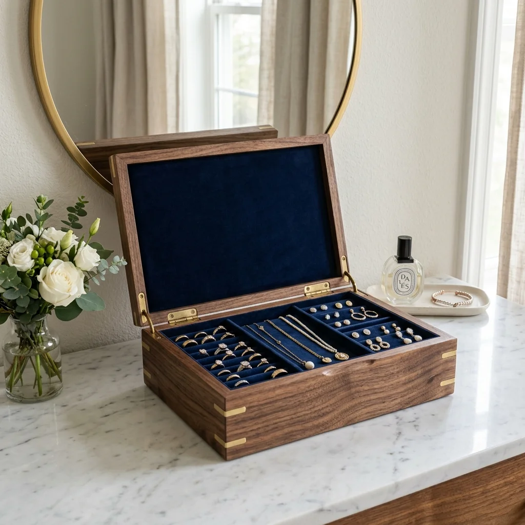 Wooden Jewelry Box
