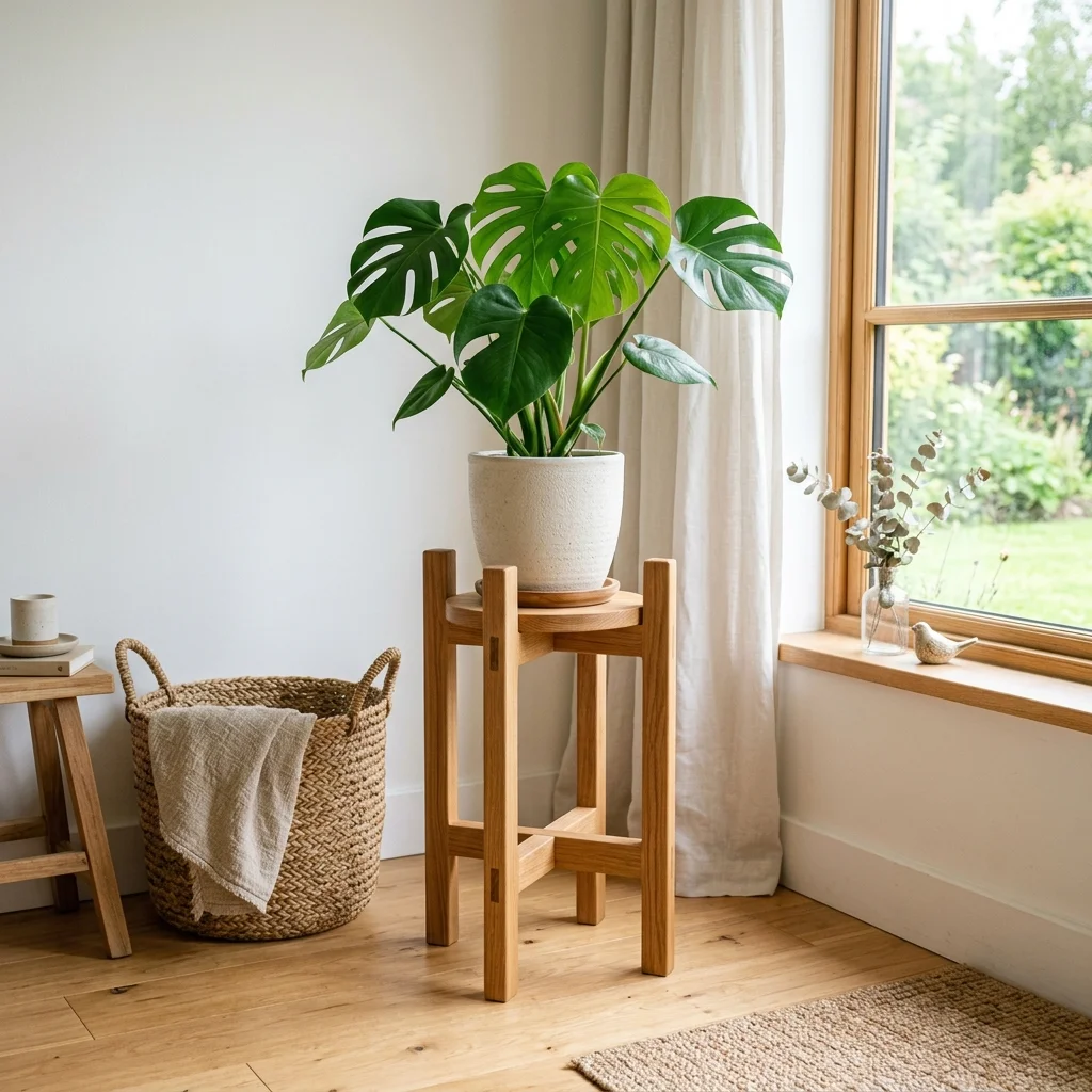 Wooden Plant Stand