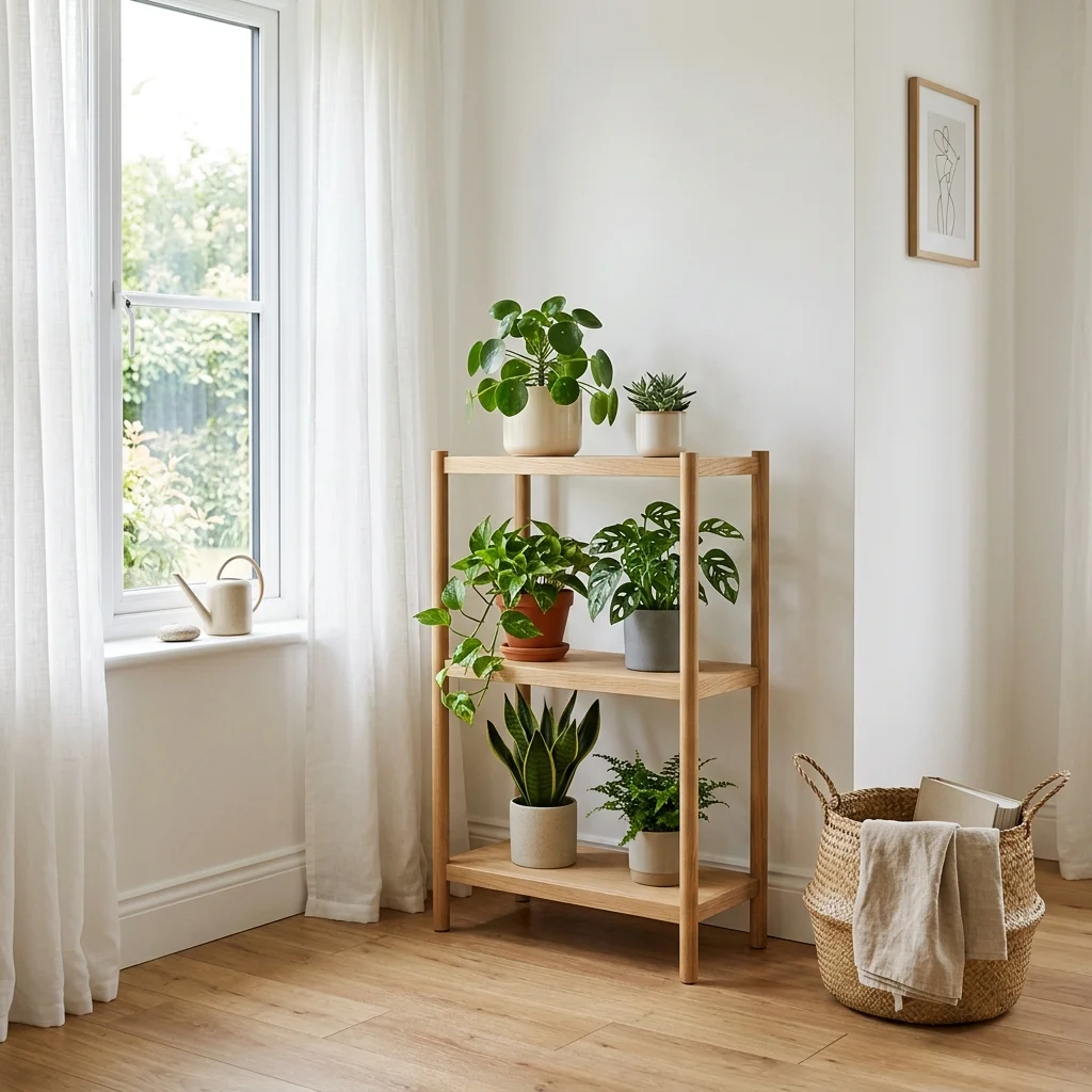 Wooden Plant Stand