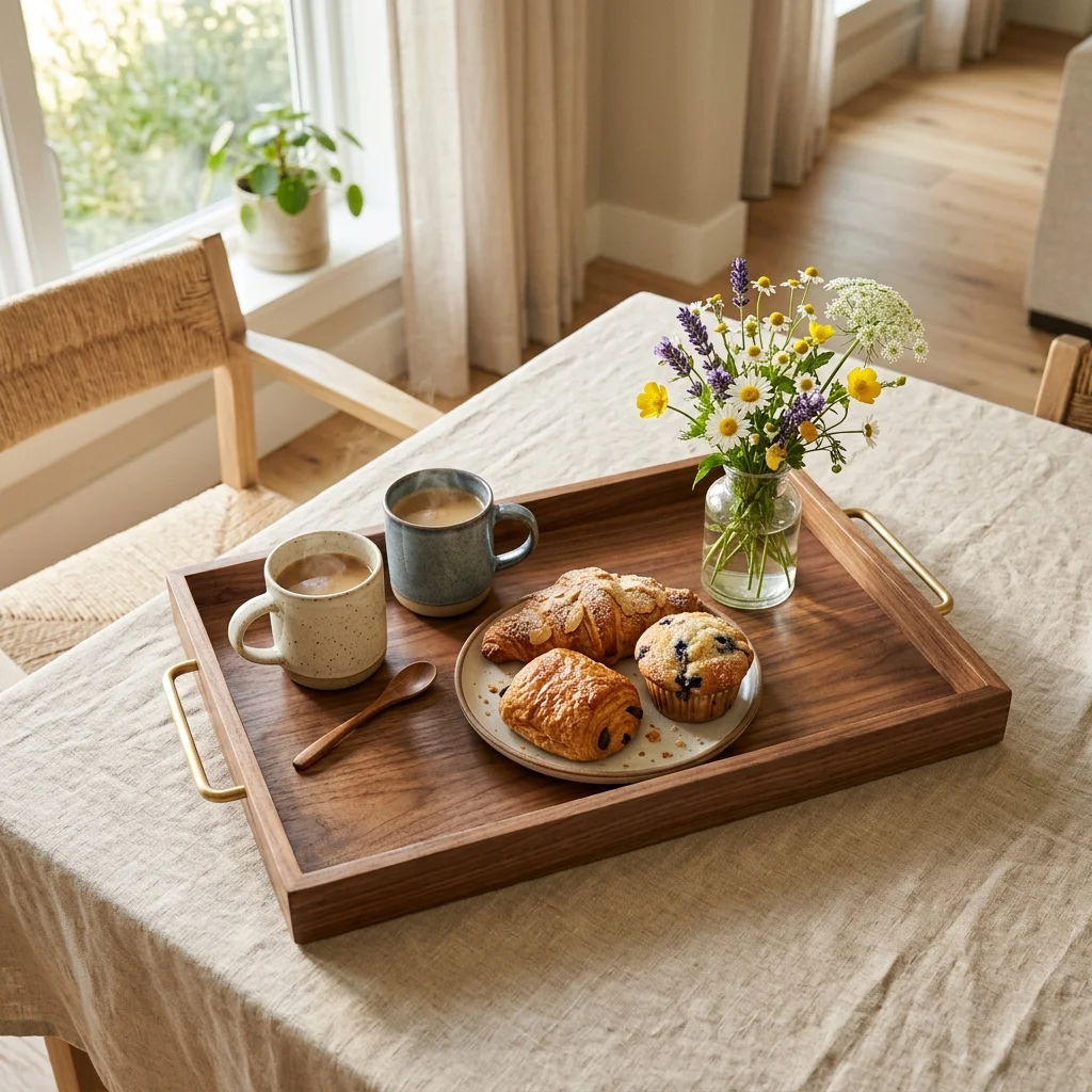 Wooden Serving Tray