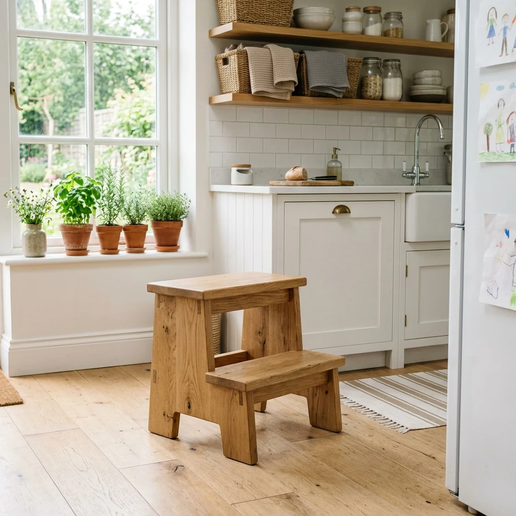 Wooden Step Stool