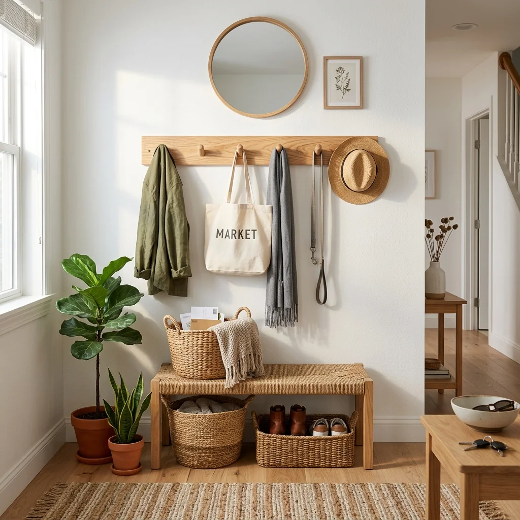 Wooden Wall Hooks
