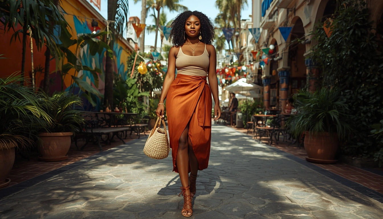 Wrap Skirt Ease