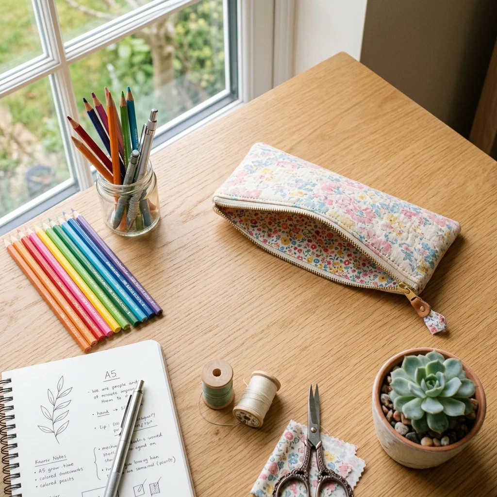 Zipper Pencil Case