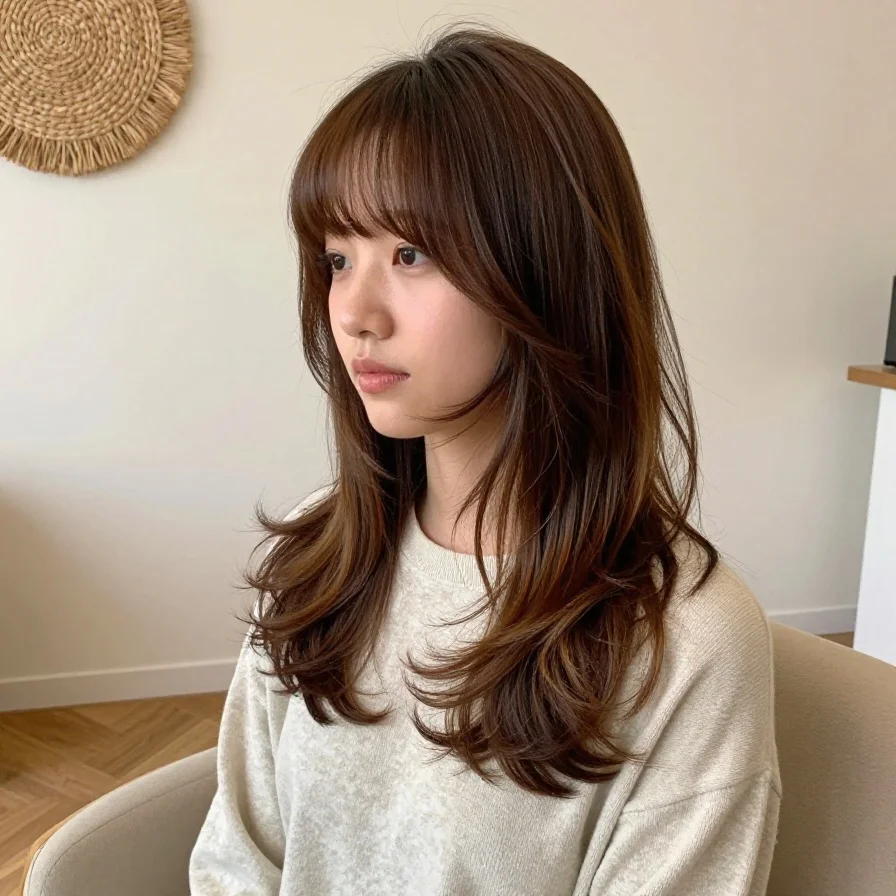 Airy Layered Ends