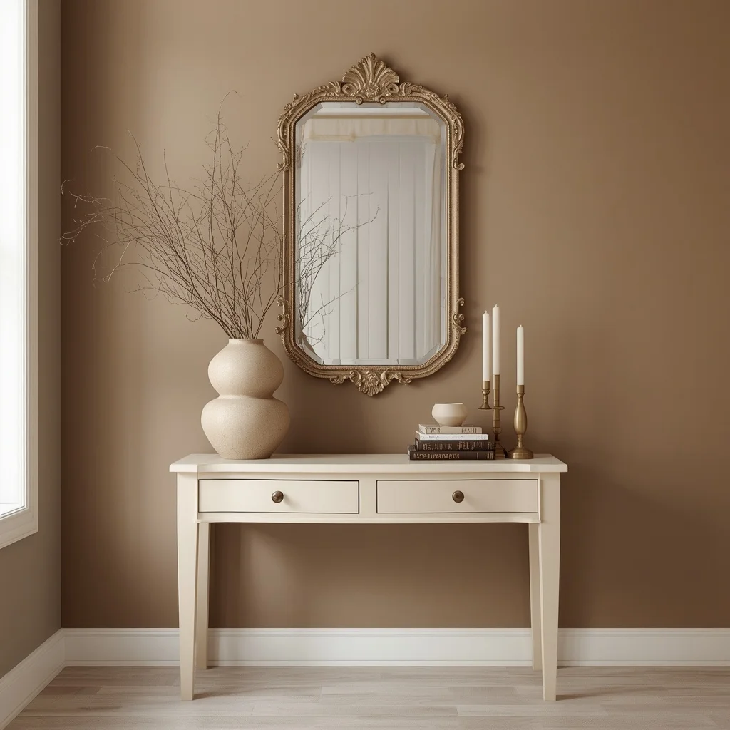 Antique Mirror Makeover