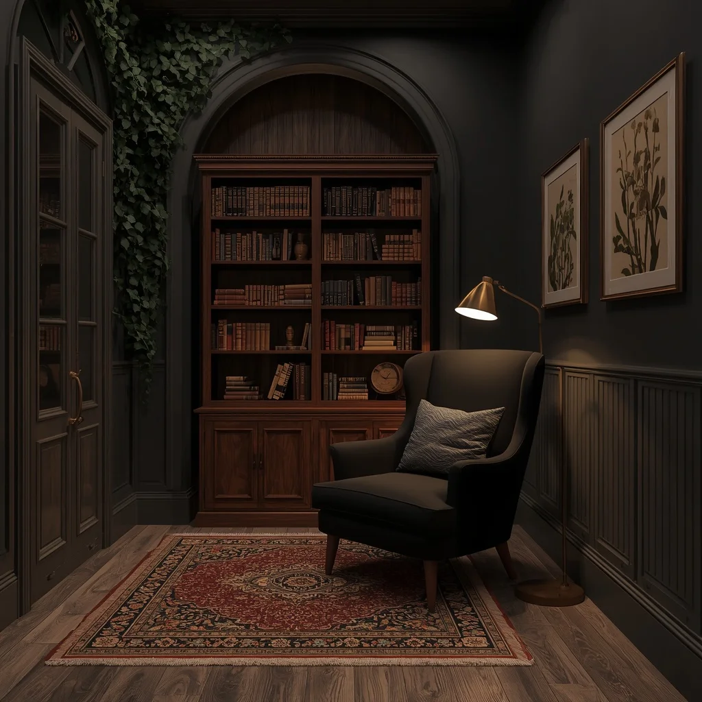 Arched Book Nook