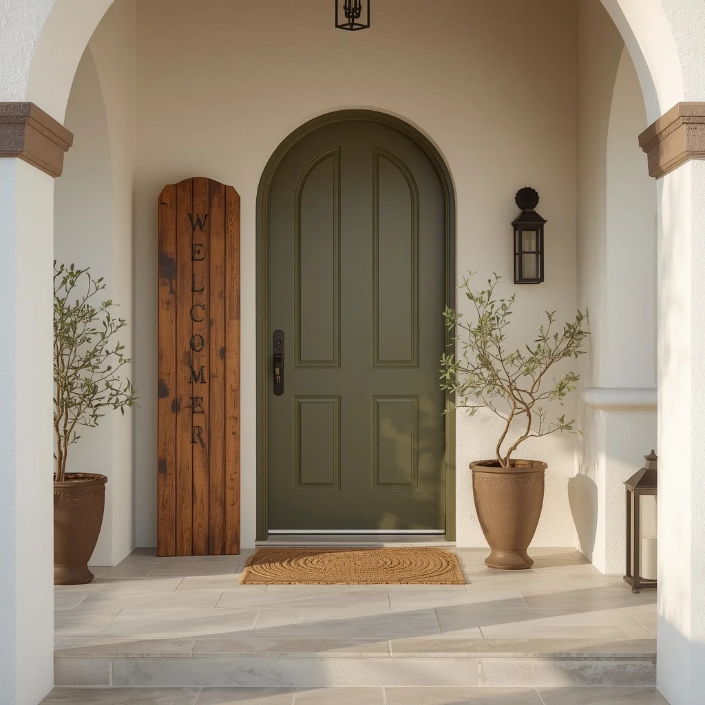 Arched Welcome Board