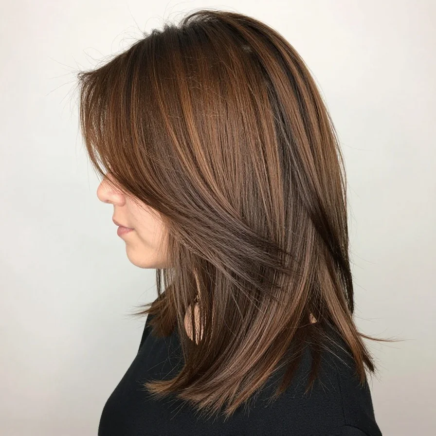 Asymmetric Fringe Style