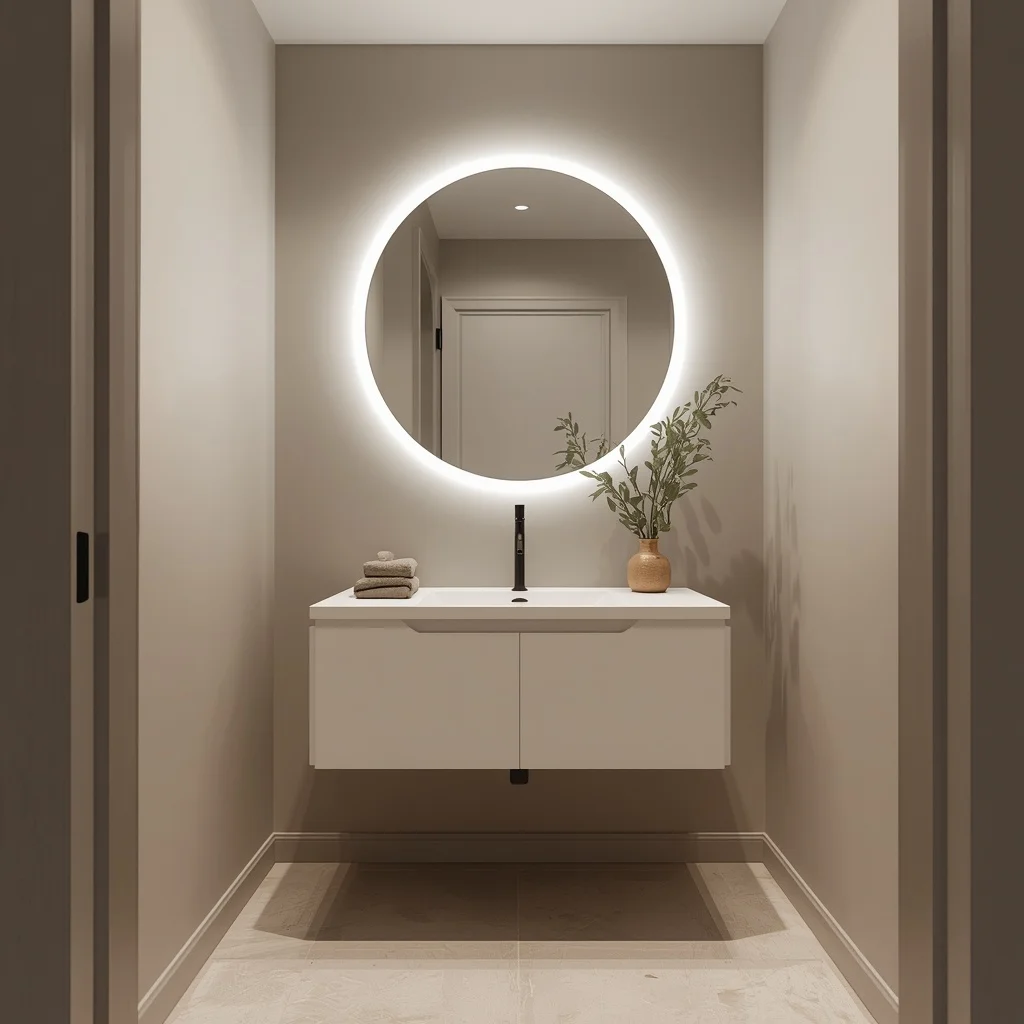 Backlit Mirror