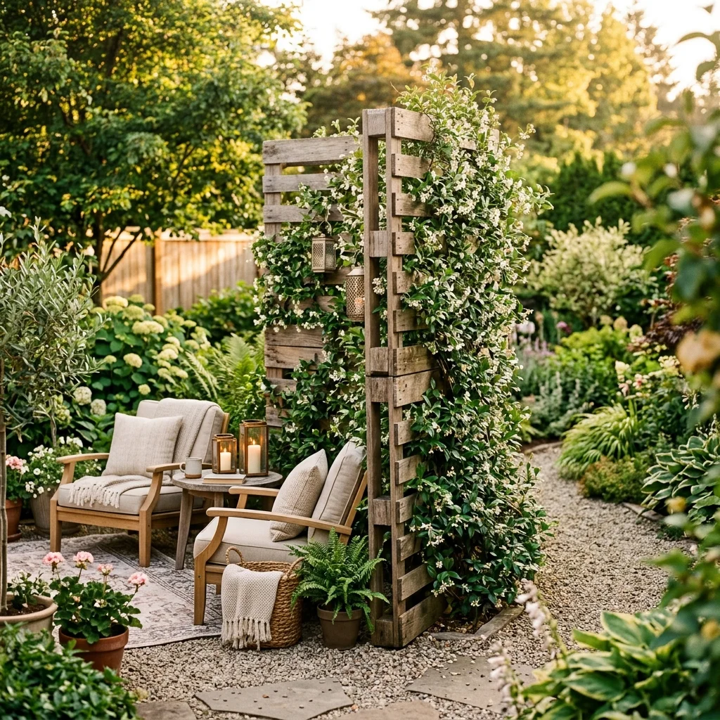Backyard Privacy Screen