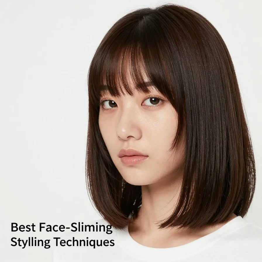 Best Face-Slimming Styling Techniques