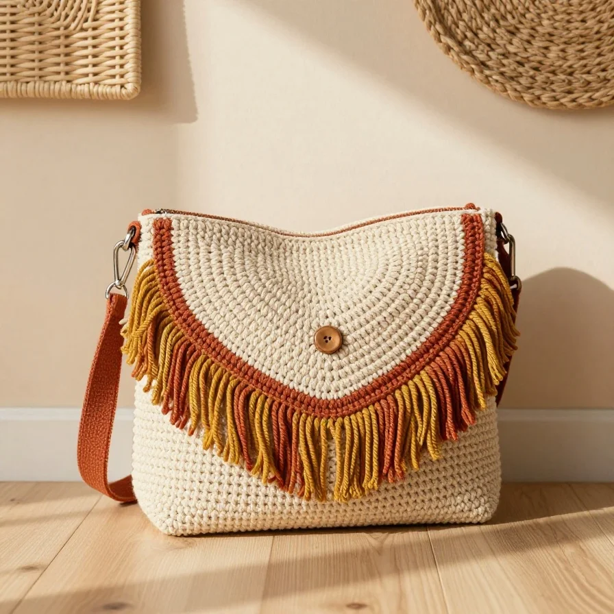Boho Fringe Bag