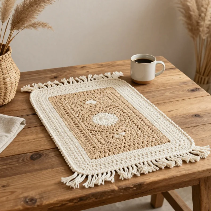 Boho Fringe Border