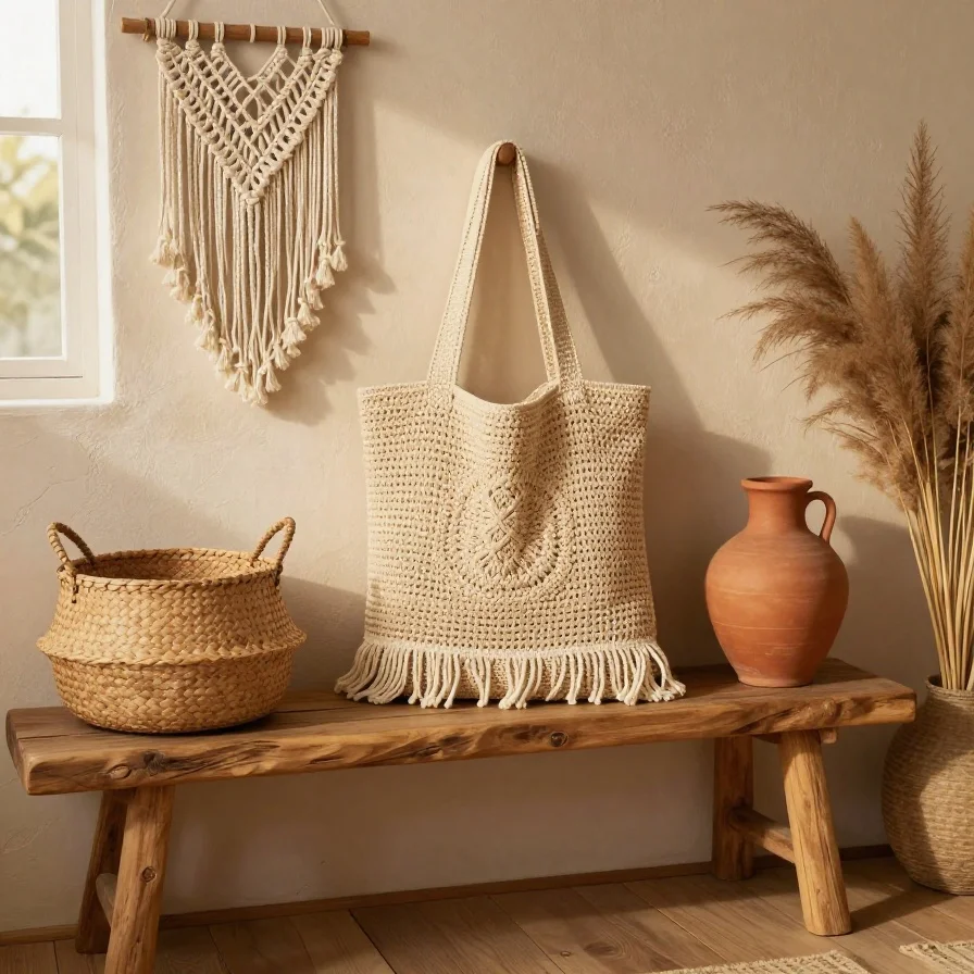 Boho Fringe Tote