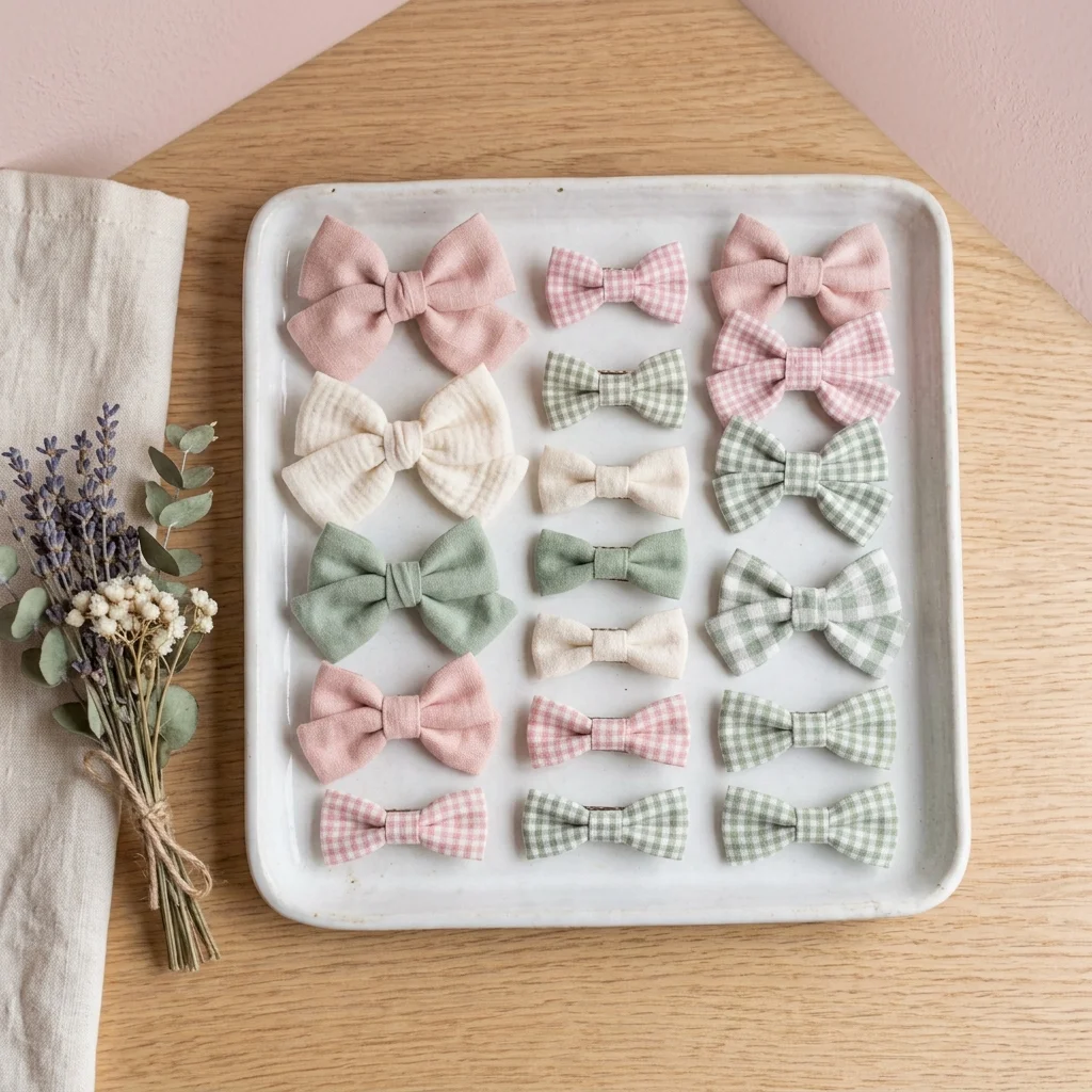 Bow Hair Clips
