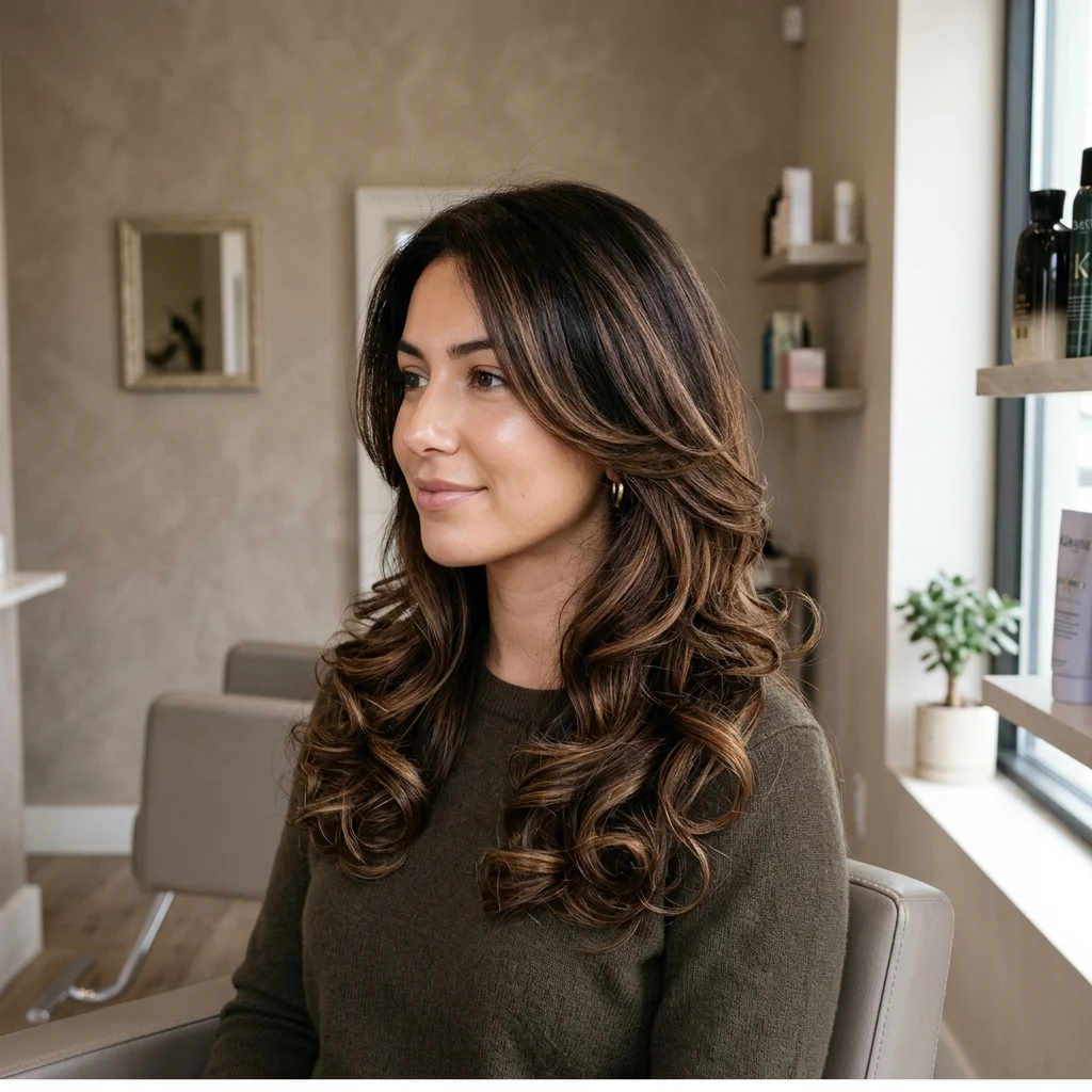 Bronzed Brunette Layers