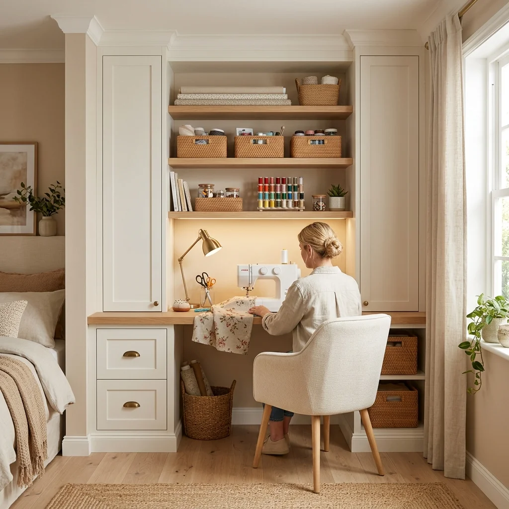 Built-In Desk Nook