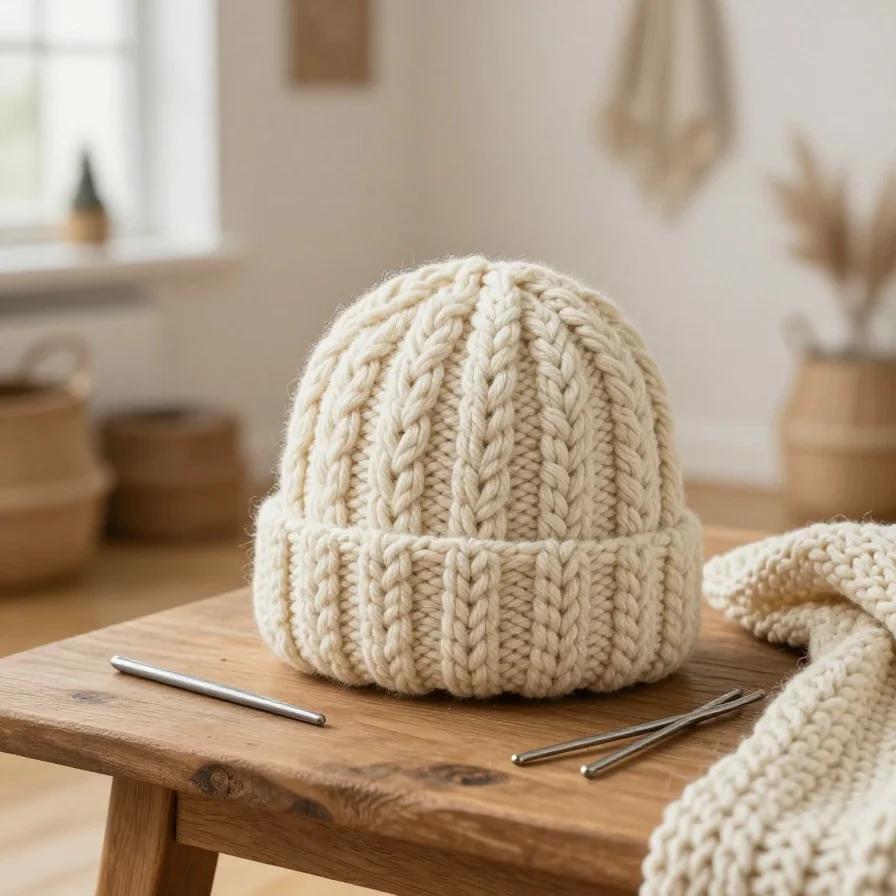 Cable Stitch Beanie