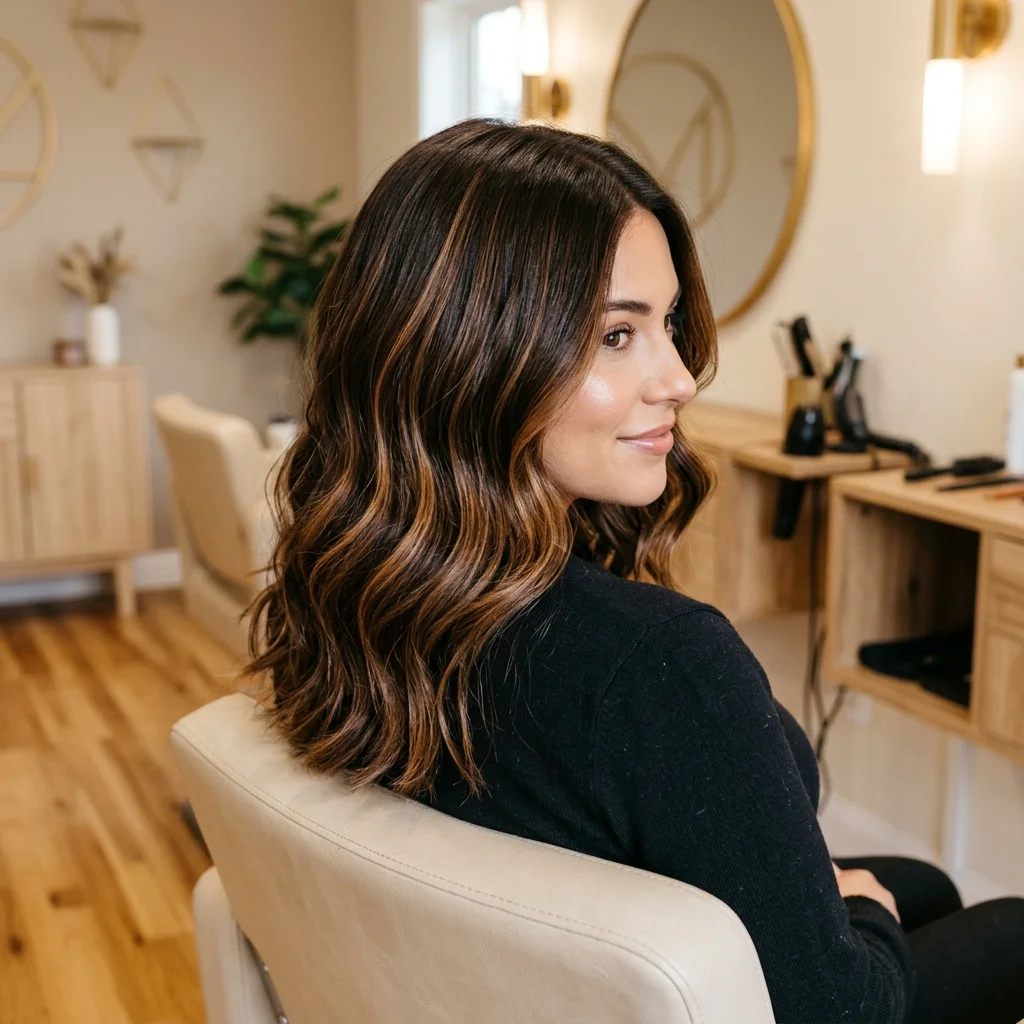 Caramel Ribbon Highlights