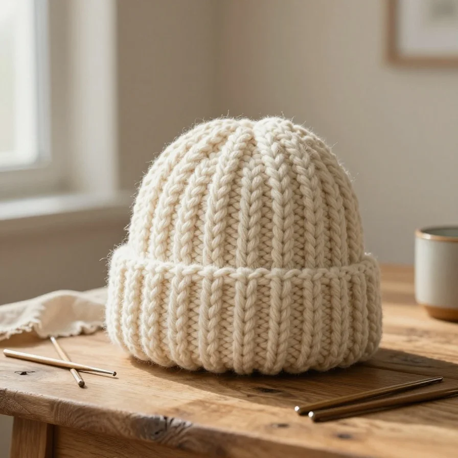 Chunky Ribbed Beanie