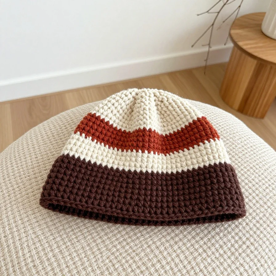 Color-Block Winter Hat