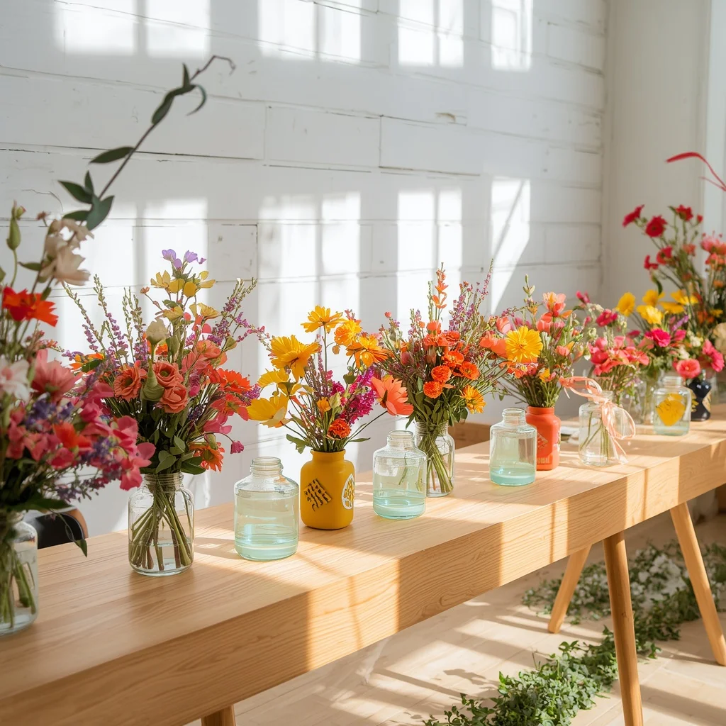 Colorful Bloom Bar
