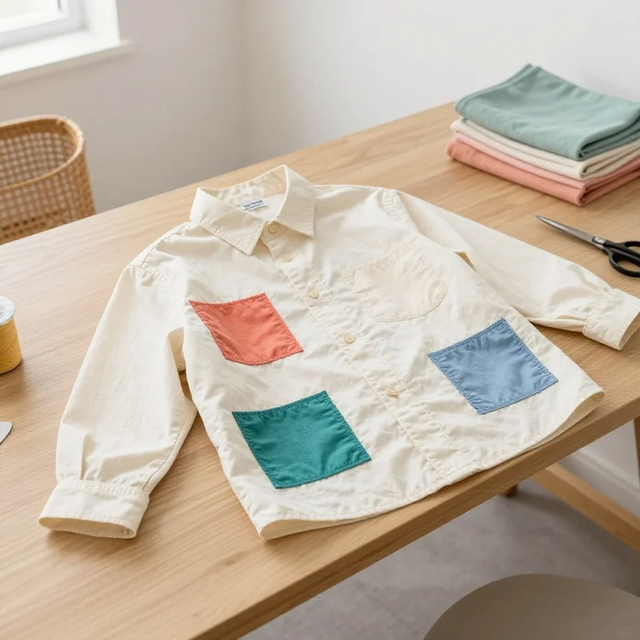 Colorful Patchwork Shirt