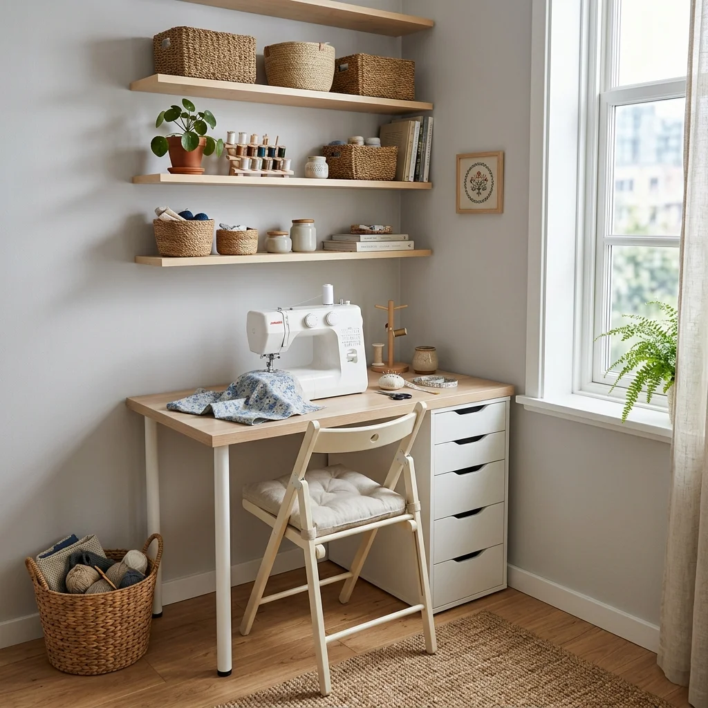 Compact Apartment Desk