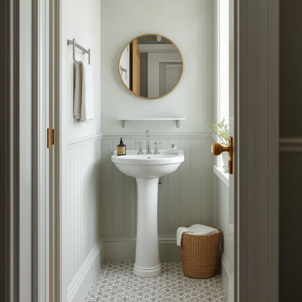 Compact Corner Sink