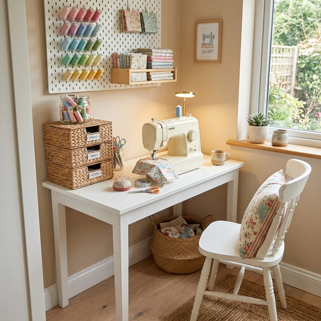 Compact Sewing Station
