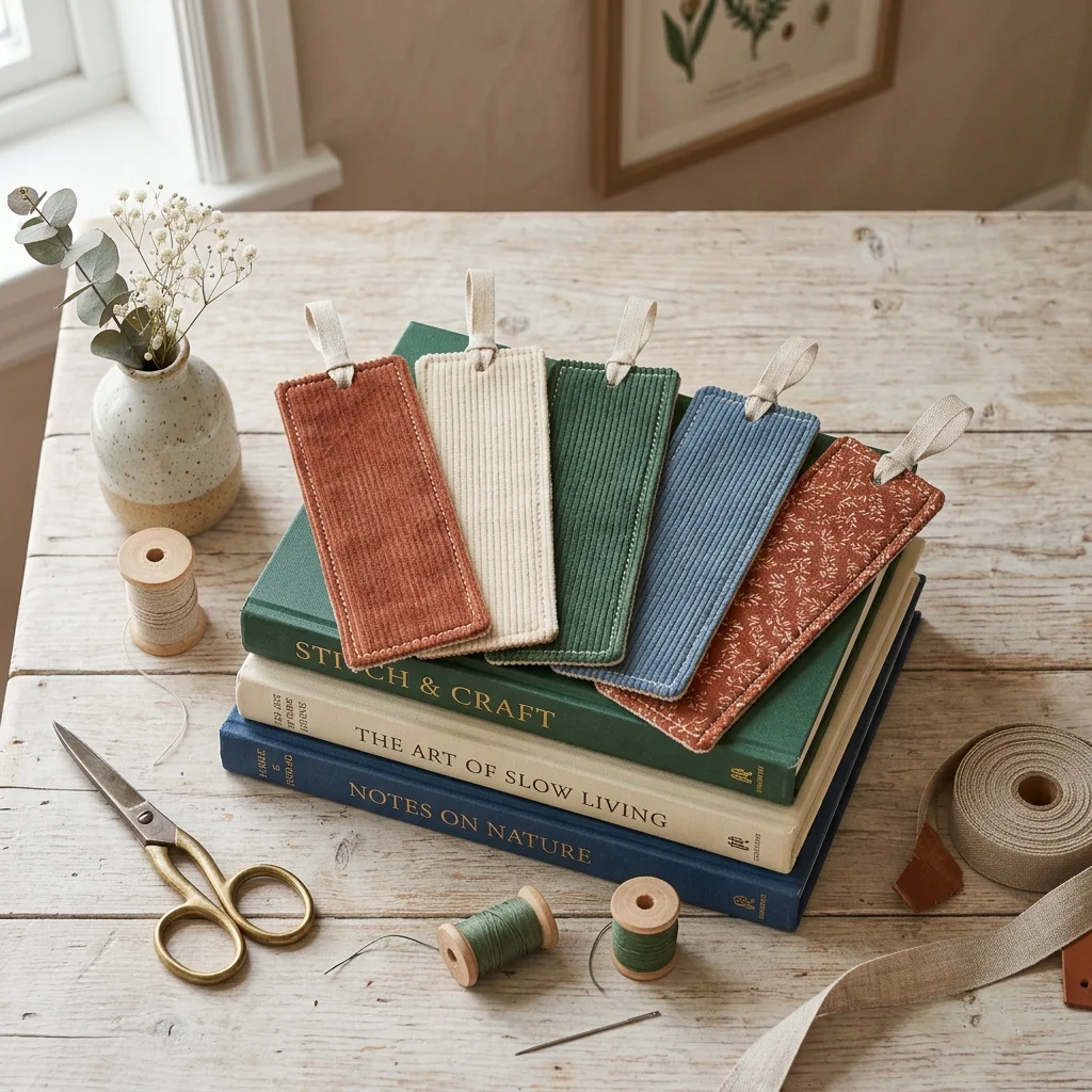 Corduroy Bookmarks