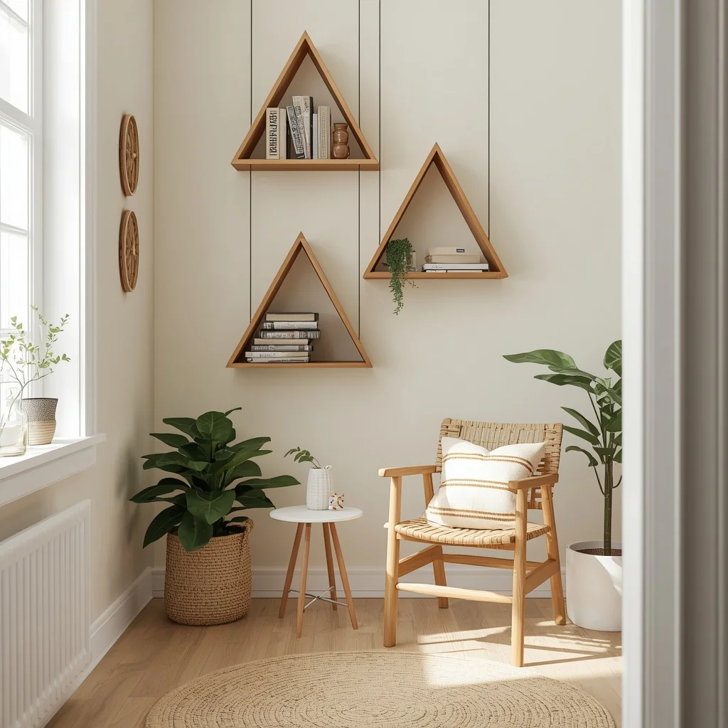 Corner Hanging Display