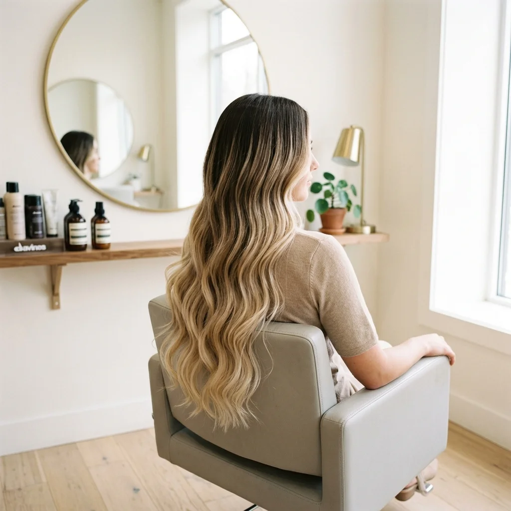 Creamy Blonde Ends