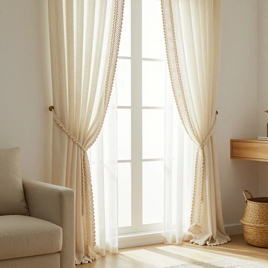 Crochet Curtain Tiebacks