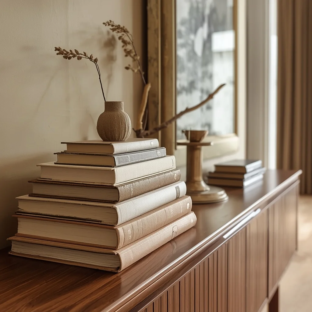Decorative Book Stack