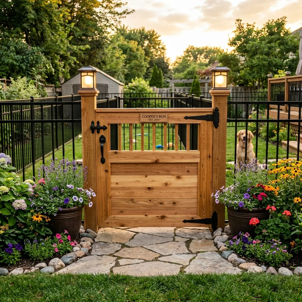 Decorative Gate Entry