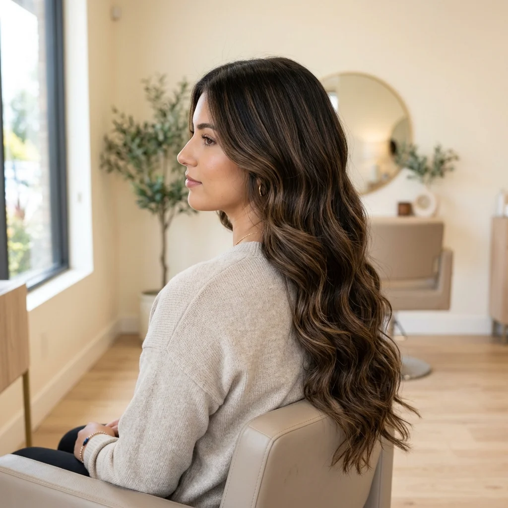 Deep Brunette Balayage