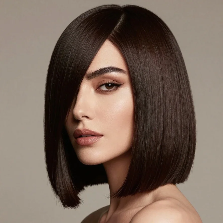 Deep Side Part Lob