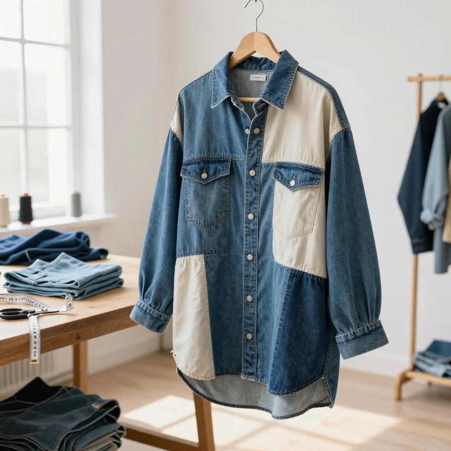 Denim Scrap Panels