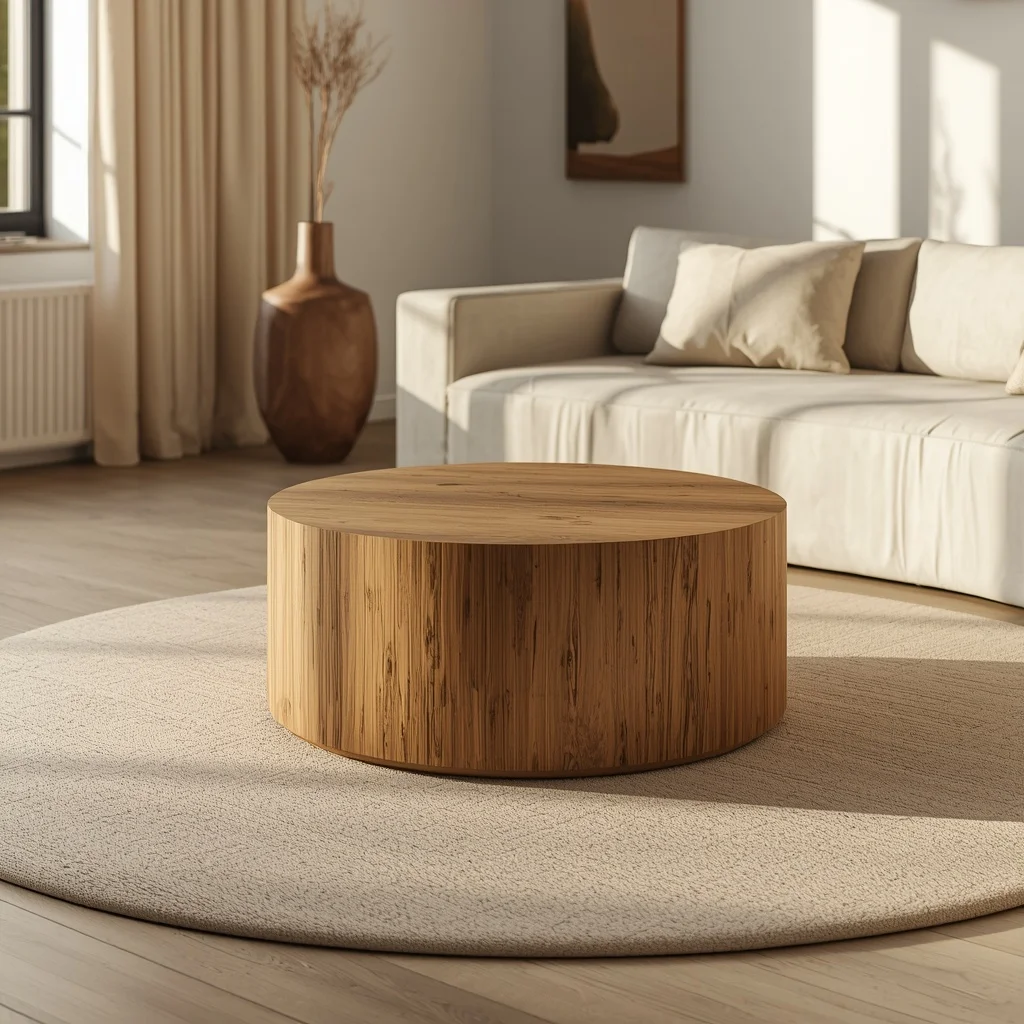 Drum Style Table