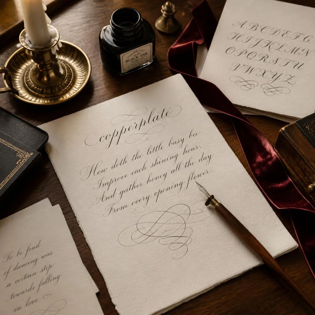 Elegant Copperplate